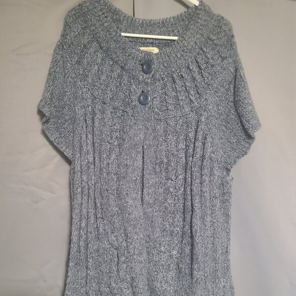 Short sleeve blue sweater /cartigan size 3x - Picture 1 of 2